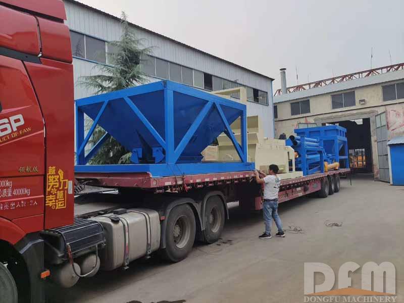 New stabilized soil batching plant delivered to Philipphines customer